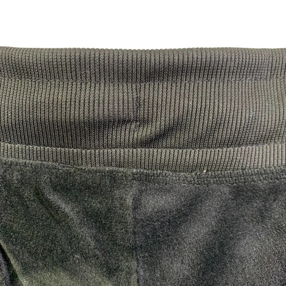KARL LAGERFELD Black Velour Side Logo Jogger‎ Track Pants - NWT - Picture 10 of 16